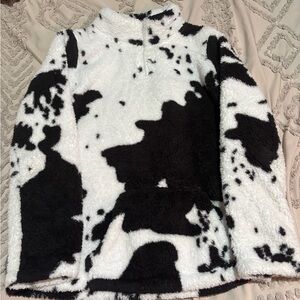 Cozy Black and White Kids Jacket